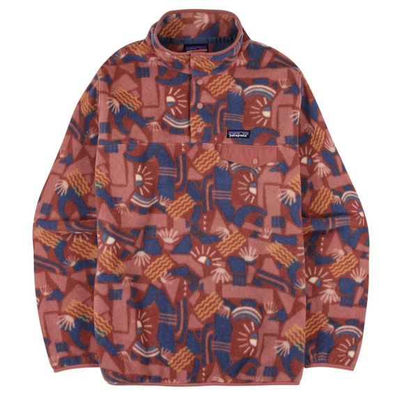 Patagonia Sweaters - Patagonia Synchilla Snap-T Fleece Pullover Canyon Block.